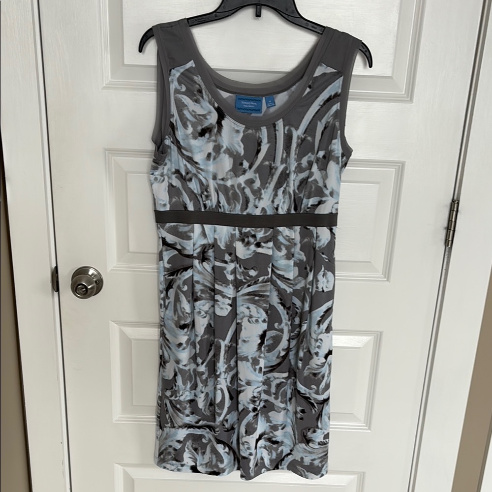 Simply Vera Gray Patterned Dress